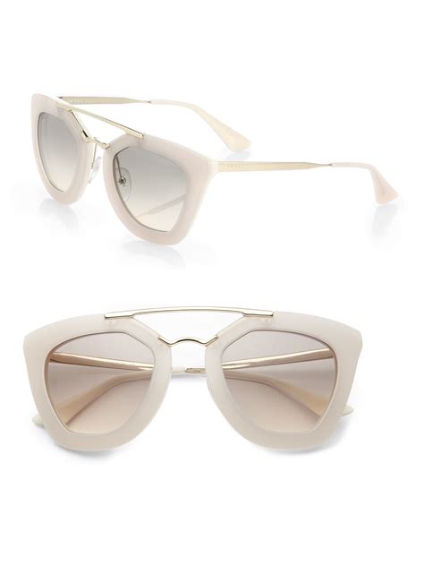 prada sunglasses white women|Prada sunglasses clearance.